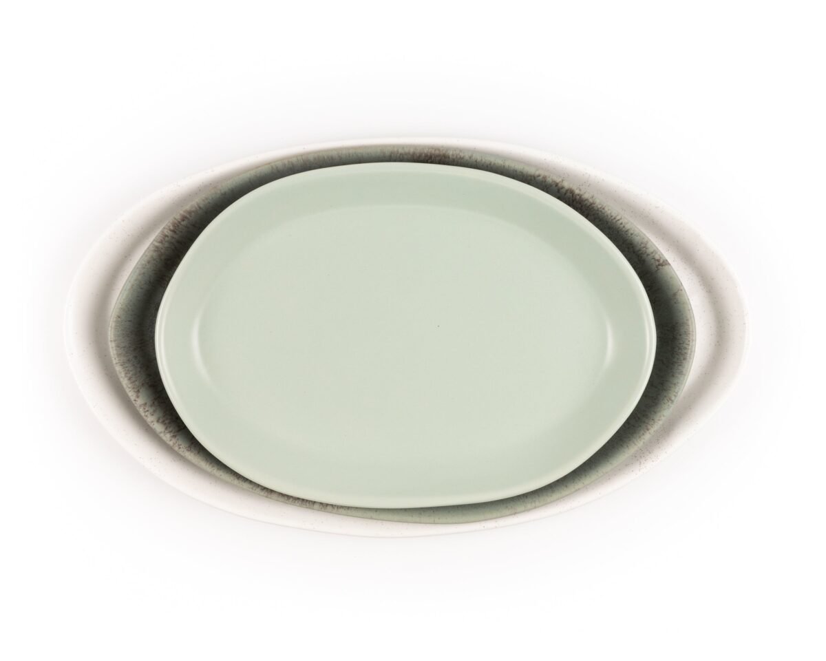 3 Piece Serving Platter Set - Image 1
