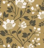 Hedgerow Bloom Wallpaper - Botanical Elegance - Image 6