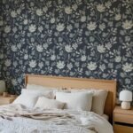 Hedgerow Bloom Wallpaper - Botanical Elegance