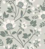 Hedgerow Bloom Wallpaper - Botanical Elegance - Image 8