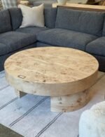 Burl Round Coffee Table - Image 3
