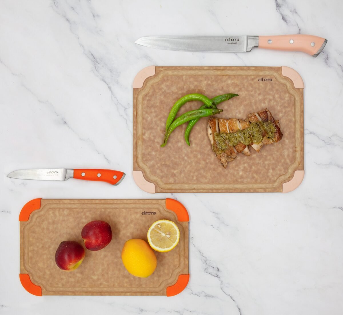 9 Piece CuttingWise Cutting Boards + Knife Set - Image 15