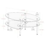 Wave 38" Coffee Table - Image 8