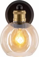 Leabrook Black Metal Wall Sconce - Image 12