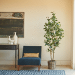 7' Lifelike Faux Citrus Lemon Tree with Lush Green Leaves for Home and Office Decor - Image 2