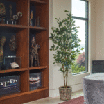 7' Lifelike Faux Citrus Lemon Tree with Lush Green Leaves for Home and Office Decor - Image 4