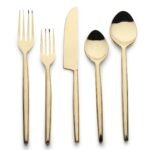 Brio PVD 5 Pc. Flatware Set - Image 3