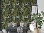 Green Fern Peel and Stick Wallpaper - Image 6