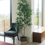 Elegant Handcrafted Bombay Basket - Durable Natural Fiber Décor for Faux Greenery Display - Image 2