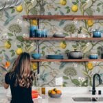 Flying Hummingbirds Lemon Tree Wallpaper - Image 2