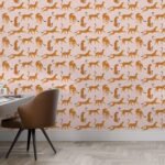 Pink Cheetah Animal Print Wallpaper - Removable Wallpaper - Image 2
