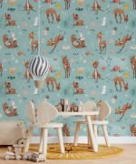Deer Fawn Wallpaper Peel and Stick - Image 7