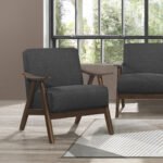 Walker Edison | Elevated Traditional Upholstered Accent Chair