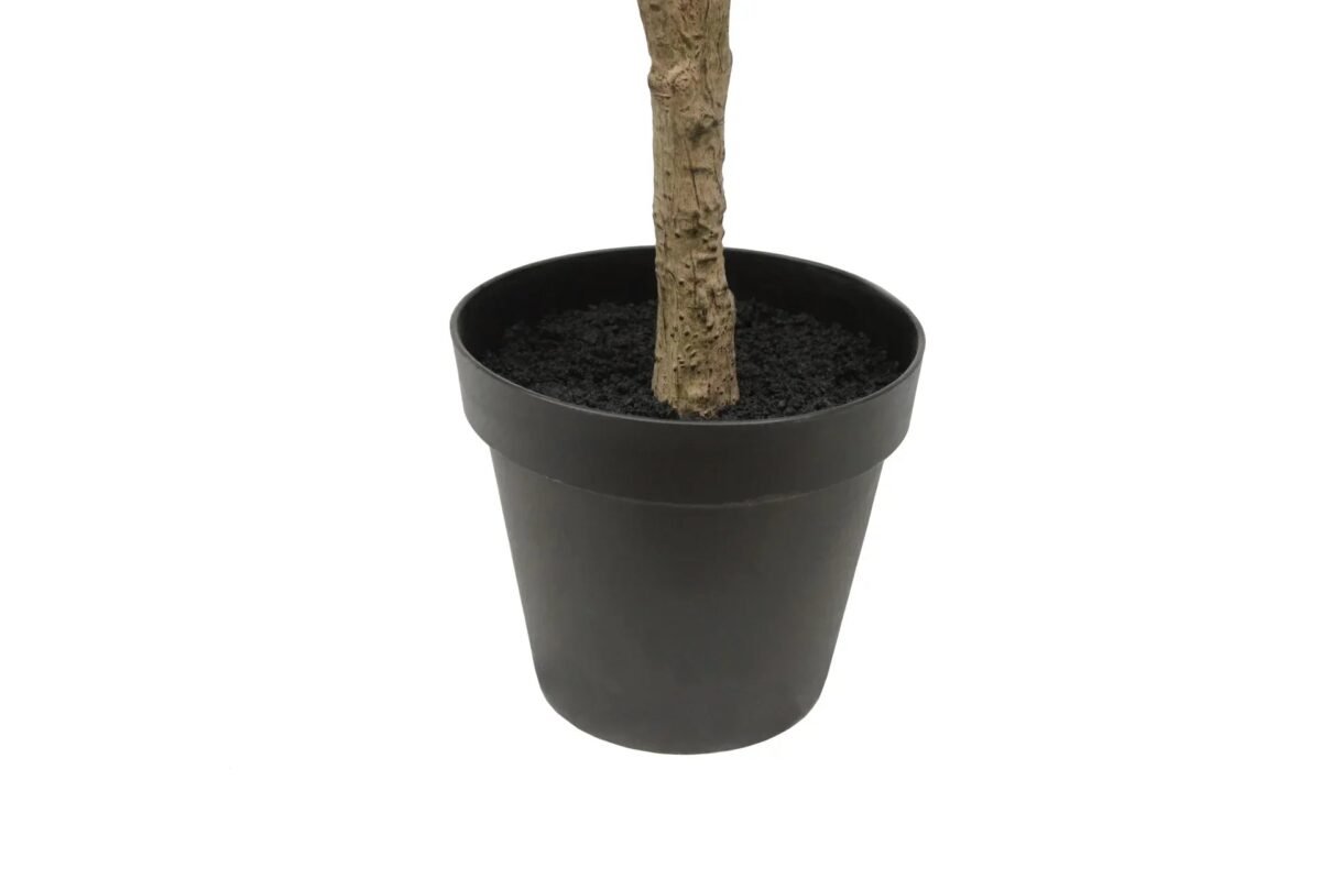 7' Designer Faux Wispy Olive Tree - Lifelike, Maintenance-Free Indoor Greenery for Home Decor - Image 7