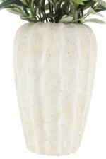 30" Faux Olive Arrangement in Artisan Vase - Image 6
