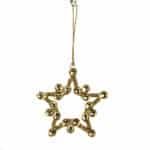 Handcrafted 4-Inch Jeweled Snowflake And Star Christmas Ornaments - Elegant Holiday Decor - Image 3