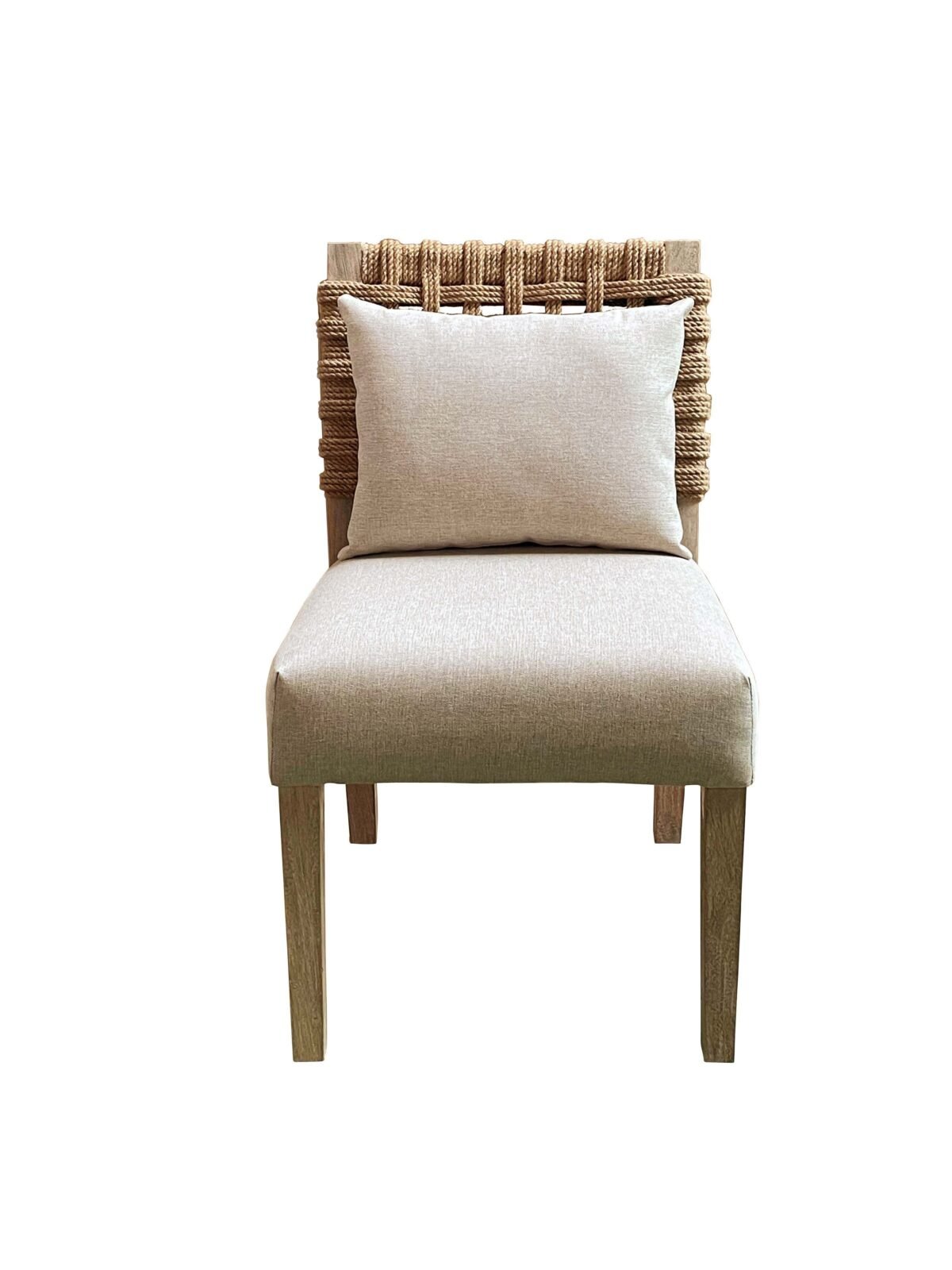 Maya Dining Chair - New White Wash - Image 1