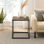 Parquet 20" Square Side Table - Image 2
