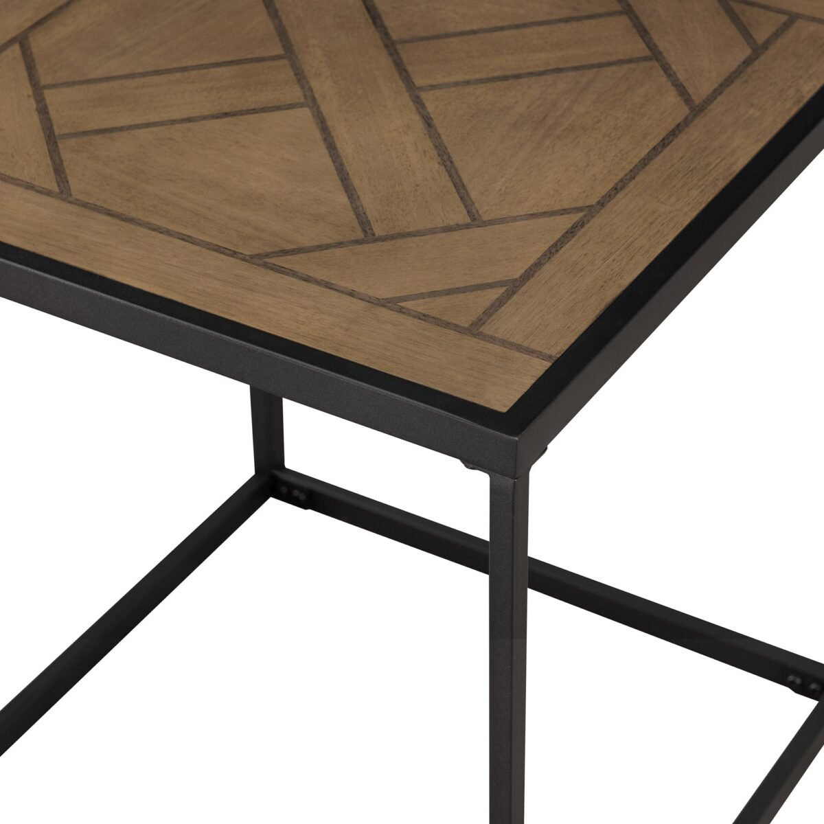 Parquet 20" Square Side Table - Image 3