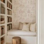 Pastoral Romance - Pale Pink Toile Landscape Wallpaper - Image 5