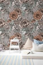 Vintage Peonies Wallpaper - Image 4