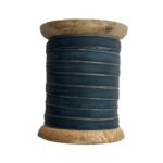 Luxurious Hand-Dyed Velvet Ribbon in Dark Grey - 10 Yards, Set of 2 for Elegant Crafting & Decor - Image 5