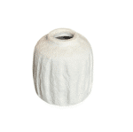 Paper Mache Ribbed Vase - Image 2