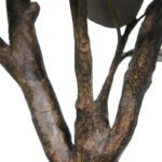 5' Rubber Ficus Tree in Modern Gray Planter - Image 7