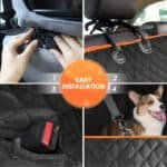Premium Dog Car Hammock – Scratch-Proof & Waterproof - Image 4