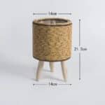 Rattan Indoor Flower Pots - Image 2