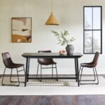 Mid-Century Sammen Dining Table with Trestle Base - Image 2