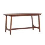Mid-Century Sammen Dining Table with Trestle Base - Image 15