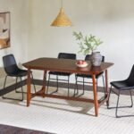 Mid-Century Sammen Dining Table with Trestle Base - Image 12