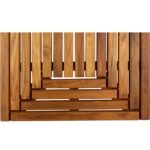 Denver Oiled Double Framed Teak Shower and Bath Mat 39" x 19" - Image 13