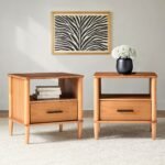 Walker Edison Spindle Transitional 1-Drawer Nightstand - Image 19