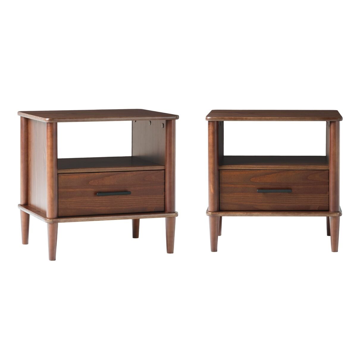 Walker Edison Spindle Transitional 1-Drawer Nightstand - Image 22