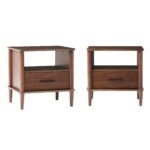Walker Edison Spindle Transitional 1-Drawer Nightstand - Image 22
