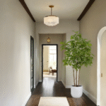 7' Lifelike Faux Potted Sumac Tree in Elegant Pot - Perfect for Modern or Rustic Home Decor - Image 4