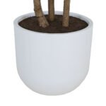7' Lifelike Faux Potted Sumac Tree in Elegant Pot - Perfect for Modern or Rustic Home Decor - Image 6