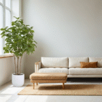 7' Lifelike Faux Potted Sumac Tree in Elegant Pot - Perfect for Modern or Rustic Home Decor - Image 3