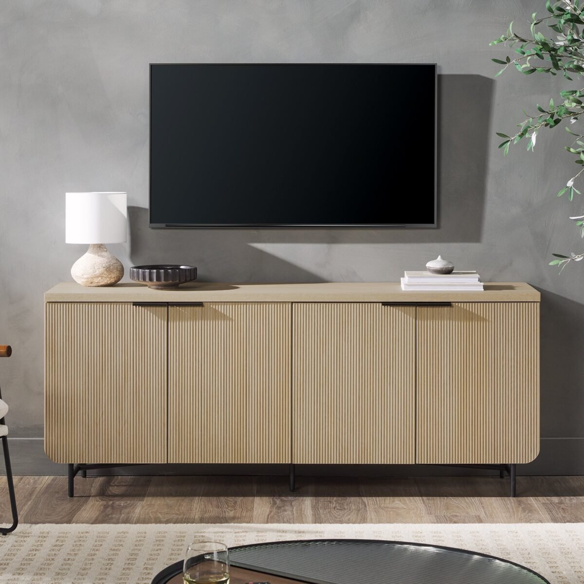 Reema Scandinavian Sideboard & TV Stand - Image 1