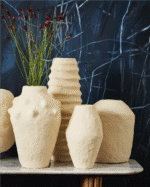 Paper Mache Flow Vase - Image 2