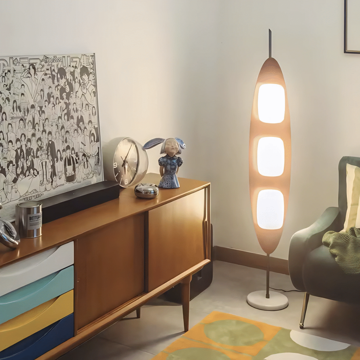 Totem Surfboard Floor Lamp - Image 17