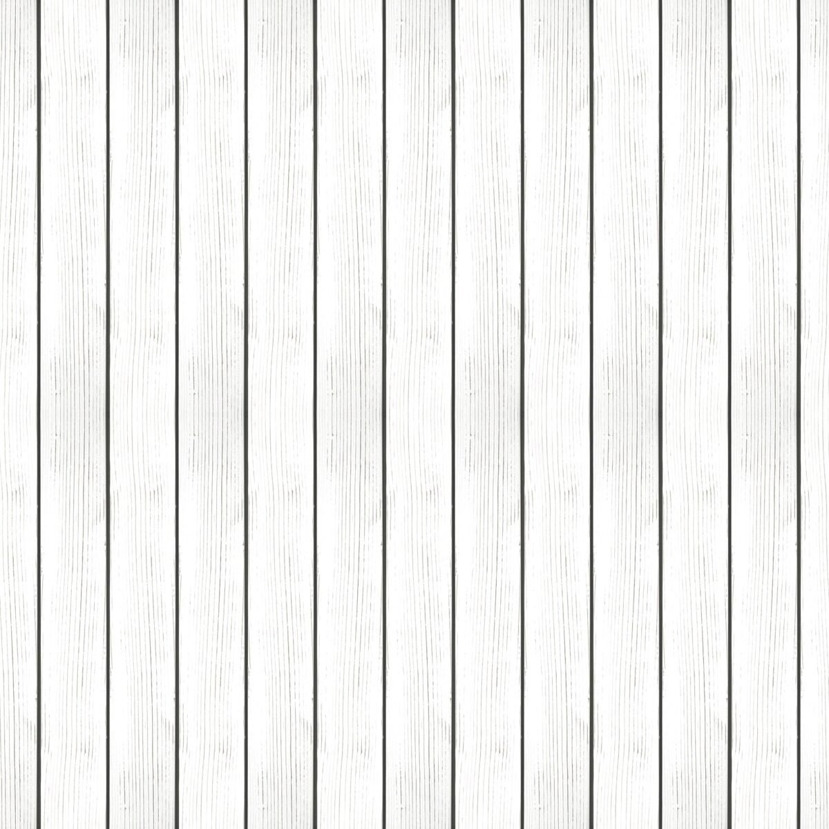 White Shiplap Wallpaper - Image 2