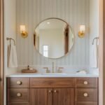 Nantucket Stripe Wallpaper - Classic Coastal Farmhouse Wallcovering - Image 3