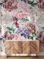 Purple Peony Bouquet Wallpaper - Image 4
