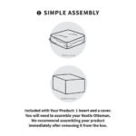 Nestle Chair Ottoman - Image 7
