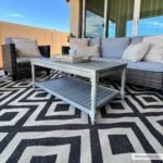 Spilsby Geometric Outdoor Rug - Clearance - Image 2