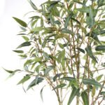 7' Artificial Willow Eucalyptus Tree with Artisan Planter - Image 3