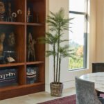 Elegant Handcrafted French Rattan Basket for Faux Plants – Medium & Large Sizes - Image 3